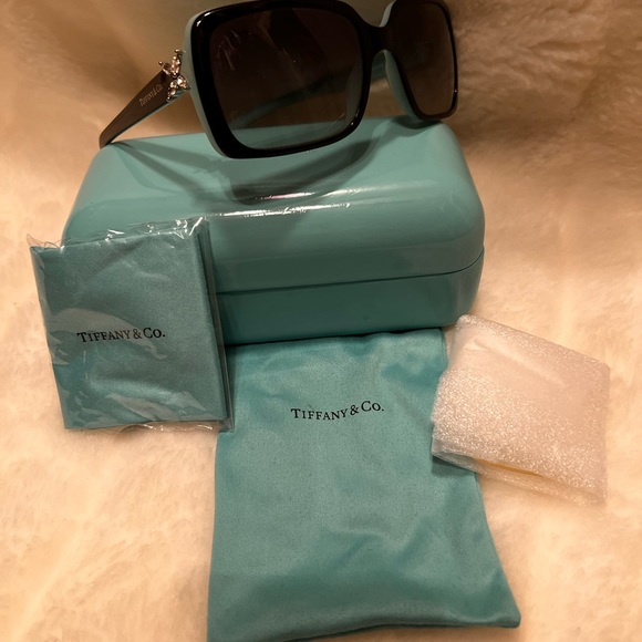 Tiffany & Co. Accessories - Authentic Tiffany Designer sunglasses with Swarovski Crystal